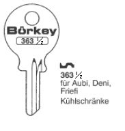 Afbeelding van Borkey Cilindersleutel 363½