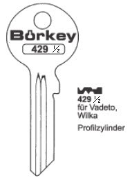 Afbeelding van Borkey Cilindersleutel 429½