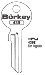 Afbeelding van Borkey Cilindersleutel 439K