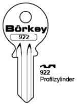 Afbeelding van Borkey Cilindersleutel 922K