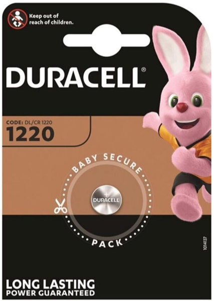 Afbeelding van Duracell batterij CR1220 - 3V