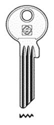 Afbeelding van Silca Cilindersleutel staal TN42R