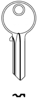 Afbeelding van Cilindersleutel Universeel UL-051 staal 1,8mm (MSF1R)