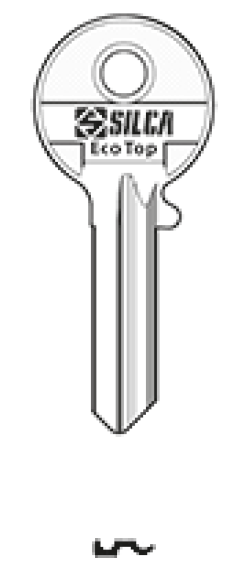 Afbeelding van Silca Cilindersleutel ECOTOP LT2ST (50st)
