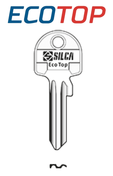Afbeelding van Silca Cilindersleutel ECOTOP UL050XLST (50st)
