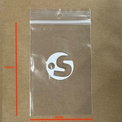 Afbeelding van Gripzakjes Steenhauer "S-logo"  (80 mm x120 mm)  1000 stuks