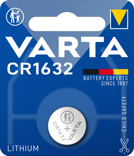 Afbeelding van VARTA batterij CR1632 - 3V