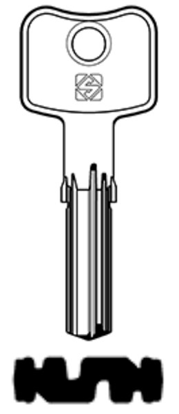 Afbeelding van Silca Boringsleutel brass WK107