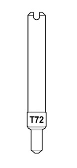 Afbeelding van Silca taster T72 MTX Evo/Pro D742533ZB