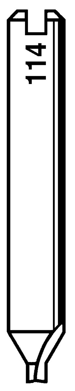 Afbeelding van Silca frees H114 FOR QUATTROCODE D709481ZB