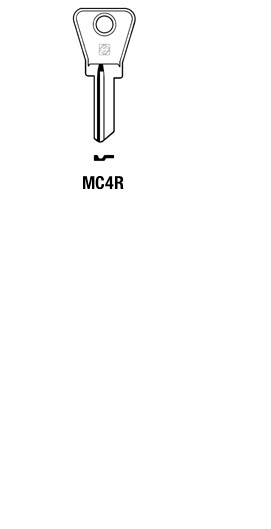 Afbeelding van Silca Cilindersleutel staal MC4R