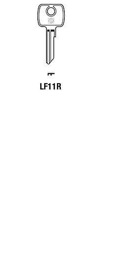 Afbeelding van Silca Cilindersleutel staal LF11R