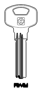 Afbeelding van Silca Boringsleutel brass YA107R