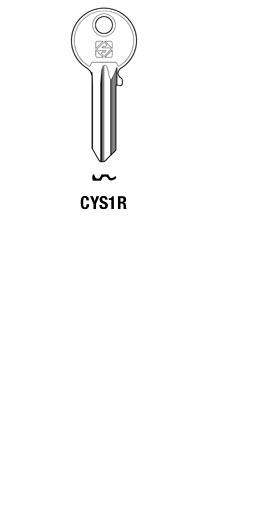 Afbeelding van Silca Cilindersleutel staal CYS1R