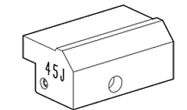 Afbeelding van Silca Futura adapter 45J - D744497ZB