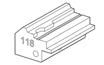 Afbeelding van Silca Futura adapter 118 D7A1552ZB