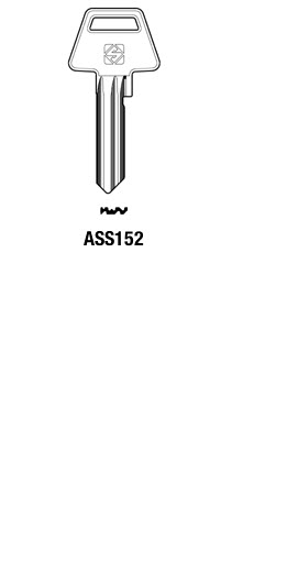 Afbeelding van Silca Cilindersleutel brass ASS152