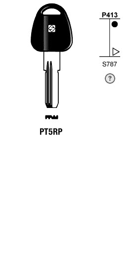 Afbeelding van Silca Boringsleutel brass PT5RP