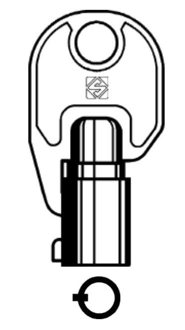 Afbeelding van Silca Tubularsleutel brass SD3T