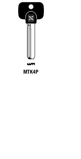 Afbeelding van Silca Banensleutel nikkel MTK4P