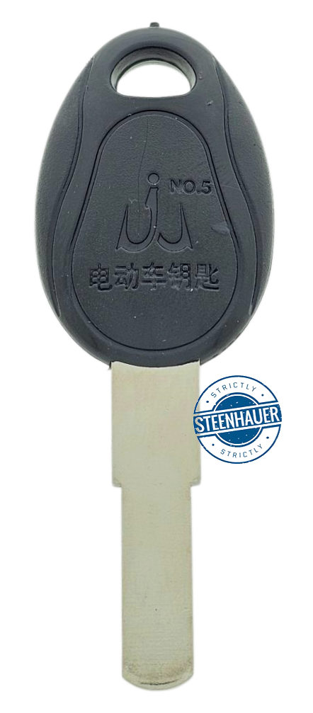 Afbeelding van Banensleutel brass plastic kop SCH3