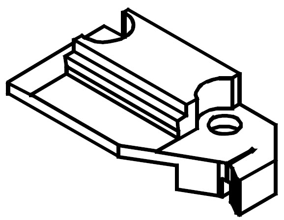 Afbeelding van Silca klem freeszijde links en rechts Matrix PRO - D939266ZR