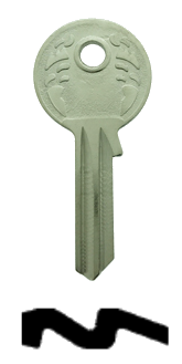 Afbeelding van GAD fietssleutel KB32 (TECHNO / PROTECT)