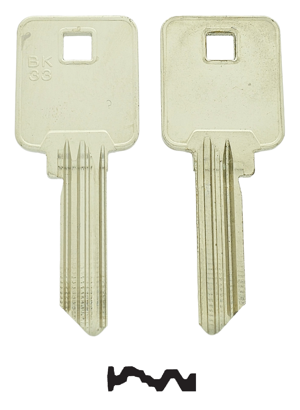 Afbeelding van Silca Cilindersleutel brass BK33