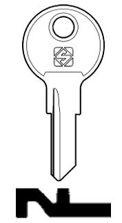 Afbeelding van Silca Cilindersleutel brass EG2R