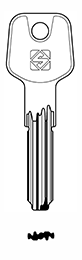 Afbeelding van Silca Boringsleutel brass BAI26