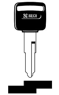 Afbeelding van Silca Autosleutel plastic kop brass ZD21P