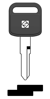 Afbeelding van Silca Autosleutel plastic kop staal ZD39GP