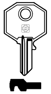 Afbeelding van Silca Cilindersleutel staal LC5