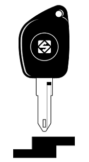 Afbeelding van Silca Transpondersleutel brass NE72AT14