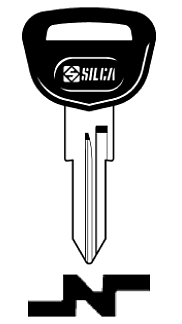 Afbeelding van Silca Autosleutel plastic kop staal GT6RDP
