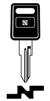 Afbeelding van Silca Autosleutel plastic kop staal GT6REP