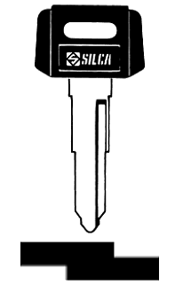 Afbeelding van Silca Autosleutel plastic kop staal YH28RP