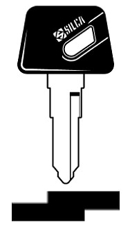 Afbeelding van Silca Autosleutel plastic kop brass YH36P