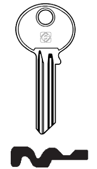 Afbeelding van Silca Cilindersleutel staal GYP6B