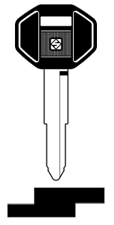 Afbeelding van Silca Autosleutel plastic kop staal MIT2RP