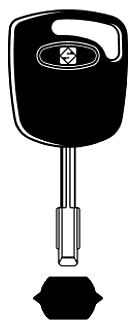 Afbeelding van Silca Transpondersleutel staal FO21T17