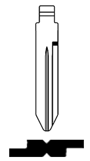 Afbeelding van Silca universele afstandsbediening insert CY24CH