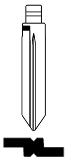 Afbeelding van Silca universele afstandsbediening insert FO38RCH