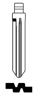 Afbeelding van Silca universele afstandsbediening insert HYN14RCH