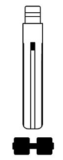 Afbeelding van Silca universele afstandsbediening insert TOY48CH