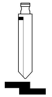 Afbeelding van Silca Flip Key insert FO26FH