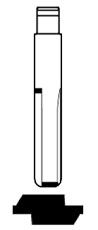 Afbeelding van Silca Flip Key insert HU43FH