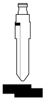 Afbeelding van Silca Flip Key insert HU87RFH