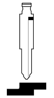 Afbeelding van Silca Flip Key insert KW16FH