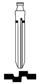 Afbeelding van Silca Flip Key insert SZ22FH